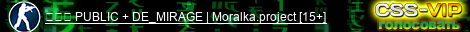 ╰‿╯ PUBLIC + DE_MIRAGE | Moralka.project [15+]