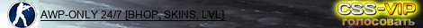 AWP-ONLY 24/7 [BHOP, SKINS, LVL]